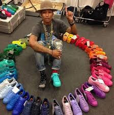 Zapatillas adidas Superstar Pharell Original Stock Inmediato