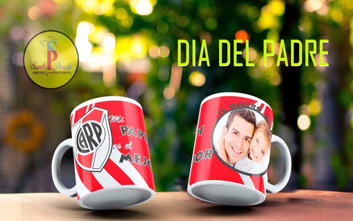 Taza Personalizada Con Su Foto River Plate Futbol