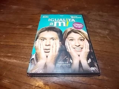 Dvd Original Igualita A Mi - Suar Bertotti Kaplan - Sellada