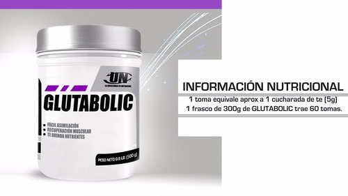 Glutamina Glutabolic 500 Gr Un En Activationperu