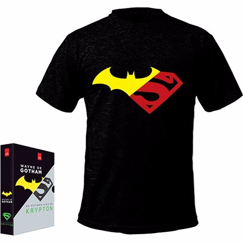 Box Wayne De Gotham + Os Últimos Dia De Krypton + Camiseta #