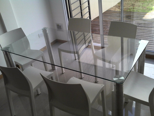 Mesa Vidrio Y Pegado Laser Uv