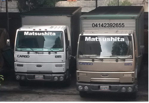 Mudanza, Viajes Camiones 750 Maracay La Victoria Cagua