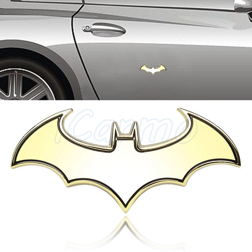 Adesivo 3d De Metal Para Carro Batman Morcego Icarmo