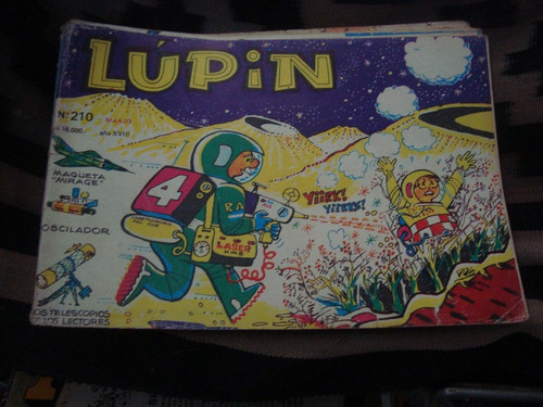 Lupin 210 Historieta Comic Revista Sídoli Guerrero