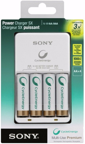 Cargador De Pilas X 4 Sony