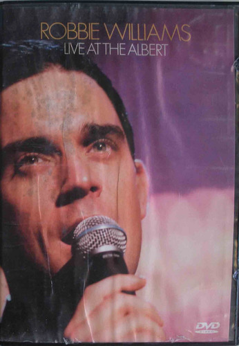 Dvd - Robbie Williams - Live At The Albert - Booklet