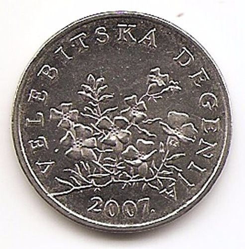 Croacia Moneda 50 Lipa Año 2007 Km8 