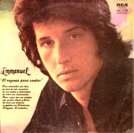 Emmanuel - 10 Razones Para Cantar - Primer Lp 1977 Impecable