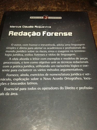 Redação Forense (com Reforma Ortográfica)