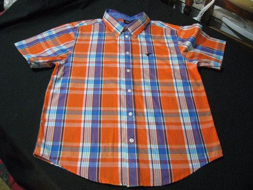 Camisa Sport Wrangler Talla Xs Manga Corta Impecable