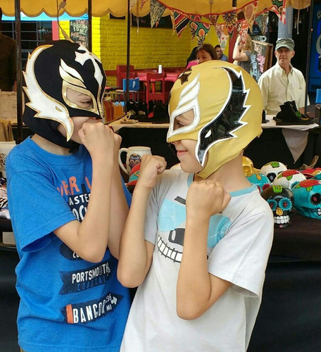 Mascara Rey Misterio Para Niño Lucha Libre 