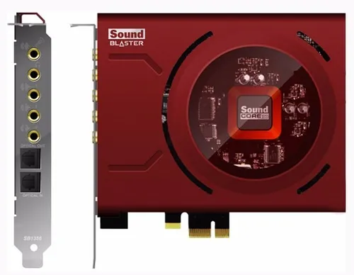 Placa Creative Sound Blaster Zx Com Modulo - Oem Placa Creative Sound Blaster Zx Com Modulo - Oem