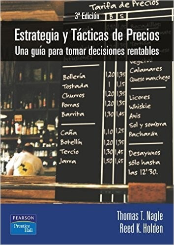 Libro Estrategias Y Tácticas De Precios