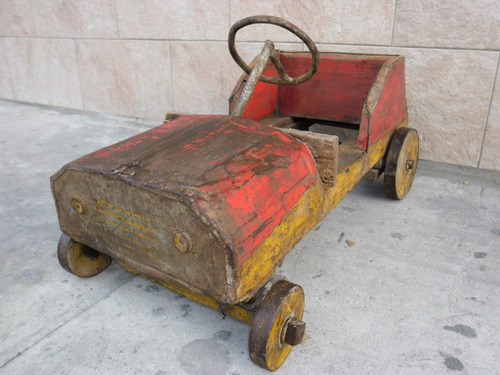 Antiguo Pedal Car Decoracion Karting