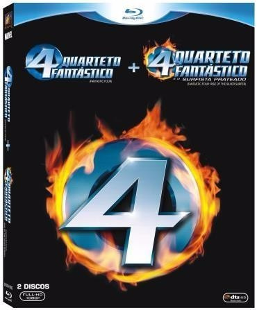 Quarteto Fantástico - Coleção 2 Filmes Blu Ray - Dub/leg,