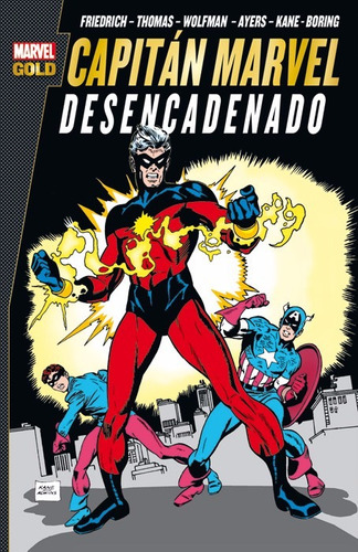 Capitan Marvel Desencadenado -panini Libro Tapa Blanda Color