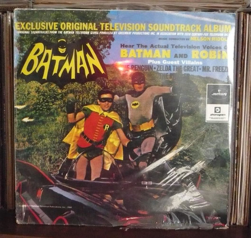 Batman Lp Television Soundtrack Album Cerrado