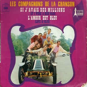 Les Compagnons De La Chanson Love Is Blue Simple Made France
