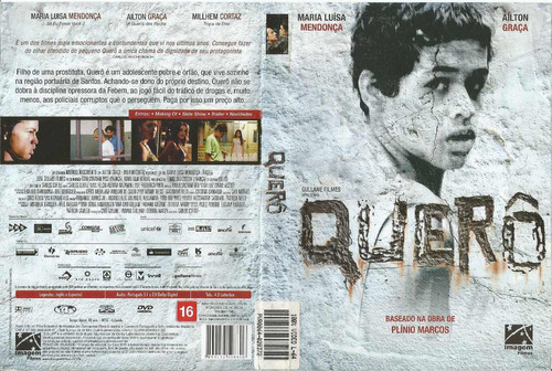 Dvd - Querô - Maria Luísa Mendonça, Ailton Graça, Ângela Lea