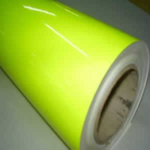 Vinilo Fluor Amarillo X 60 Cm Ancho Mc Cal Carteles