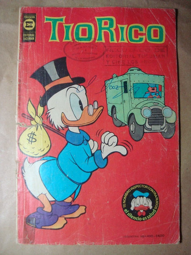 Tío Rico 202 Revista Walt Disney Comic Historieta