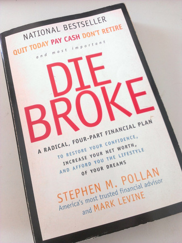 Die Broke Stephen Pollan Harper En Inglés Financial Market