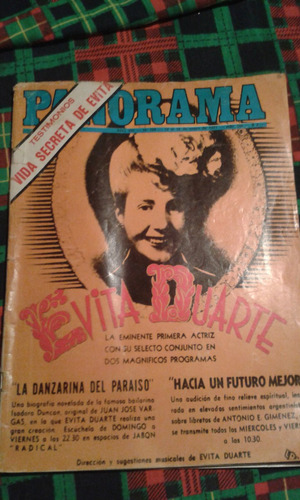 Revista Panorama Vida Secreta De Evita Duarte C15