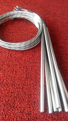 Imagen 5 de 6 de Tcx, Termopar Tipo J, 3/16 Ø X 1.25 , Cable 2mts Con Malla