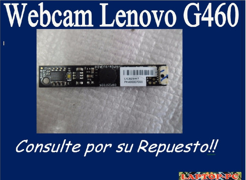 Webcam Lenovo G460