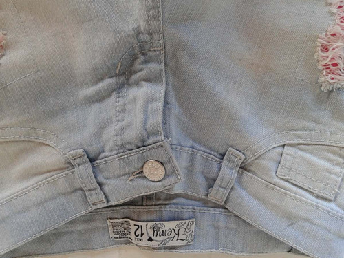 Bermudas De Jean Nena Celeste Talle 12
