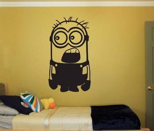 Vinilo Decorativo Pared Minions Plancha De 100x60cm | Jota