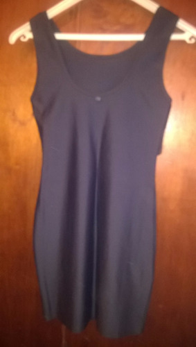 Vestido Lycra Corto Negro Tucci Nuevo Sin Uso Quilmes