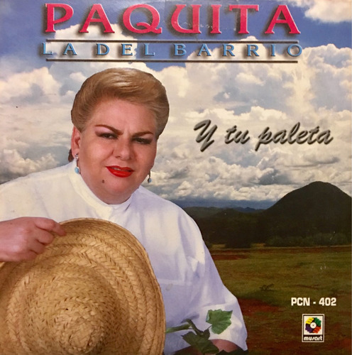 Cd Paquita La Del Barrio Y Tu Paleta Promo Usado