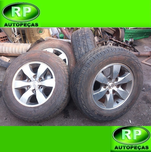 Jogo De Roda Com Pneus Hilux 225/70/16