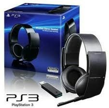 Fone Headset Wirelles Stereo Sony Pulse Original 7.1 Ps3