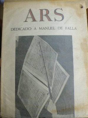 Ars Revista De Arte. Número Dedicado A Manuel De Falla 1965