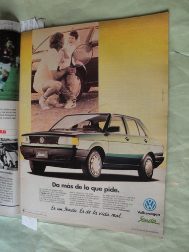 Publicidad Volkswagen Senda Año 1992