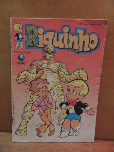 Gibi Hq Riquinho Nro 25 Editora Globo 1989