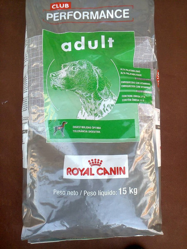 Performance Adulto Club X 15kg Royal Canin