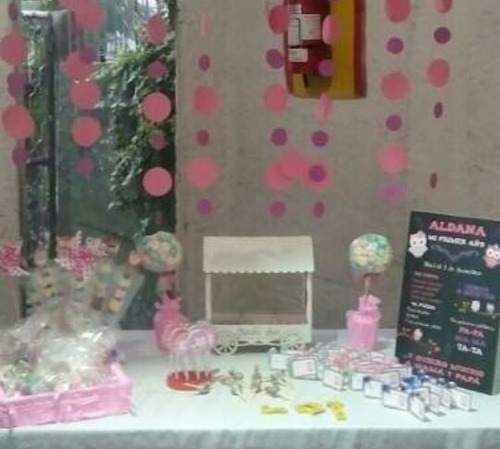 Pizarra Decorativas Mesa De Dulces Candy Bar Con Descripcion
