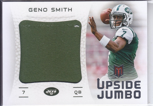 2013 Momentum Rookie Jumbo Jersey Geno Smith Qb Jets /299