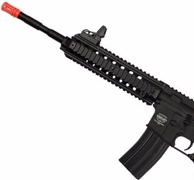 Imagen 4 de 6 de Marcadora Airsoft Bm M4 Mod L Eléctrica Bbs 6mm Hdp Xtreme