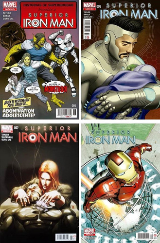 Marvel Comics Superior Iron Man 5 6 7 9 Superior Ironman Now