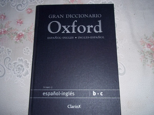 Gran Diccionario Oxford - Clarin Tomo 2 - Español - Ingles