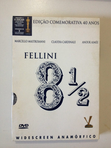 8 Oito E Meio Dvd - Edição Comemorativa 40 Anos - Fellini