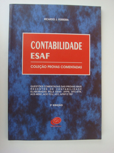 Contabilidade Esaf - Ricardo J. Ferreira