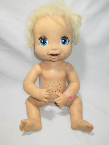 Boneca Baby Alive - Defeito No Rosto - Funcionando