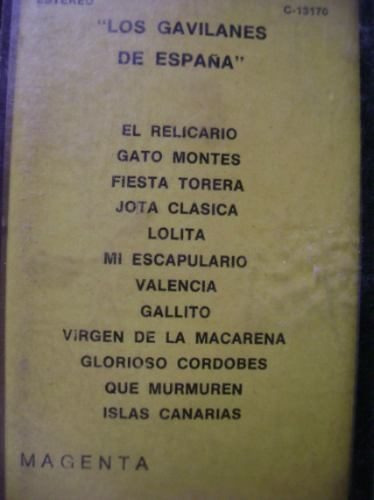 Los Gavilanes España-paco De Lucia Y..-españa Flamenca-sevil