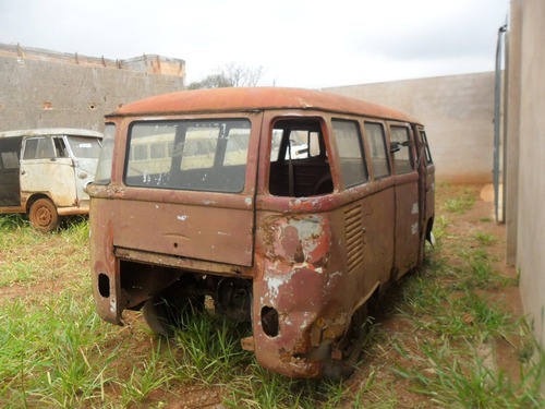 Kombi Vw Van Corujinha 1973 P/ Restaurar - Sem Motor